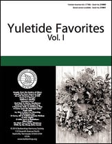 Yuletide Favorites TTBB Choral Score cover